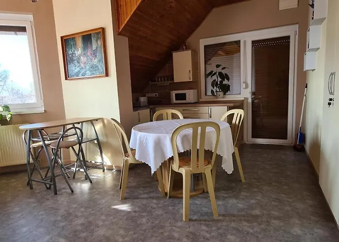 Hajas Familia Kiado Szobak ホームステイ